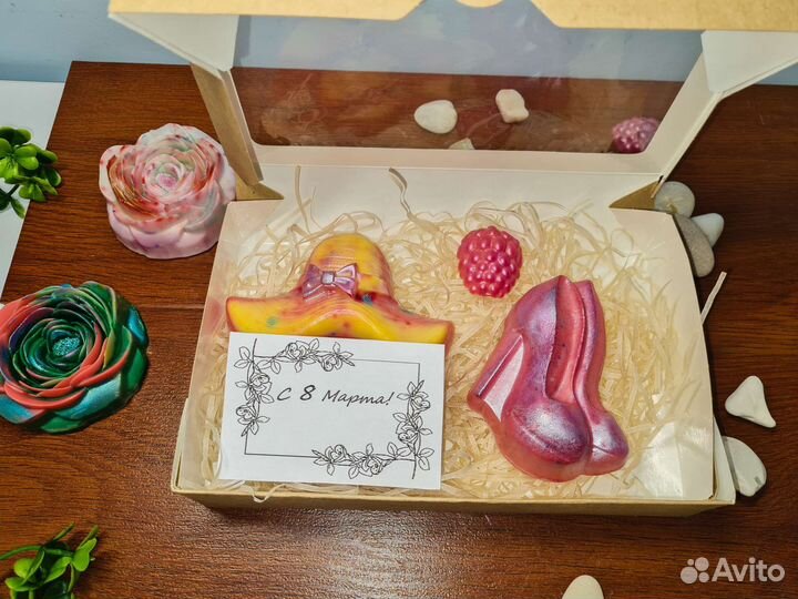 Мыло ручной работы на 8 марта