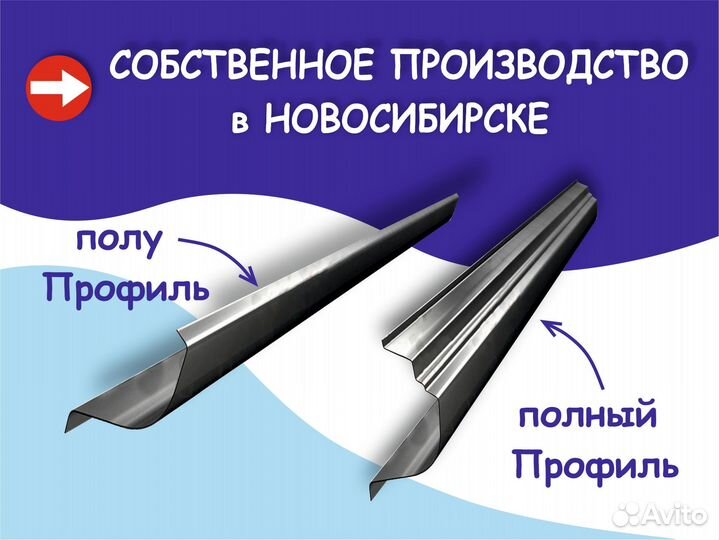 Пороги и арки ремонтные Renault Fluence