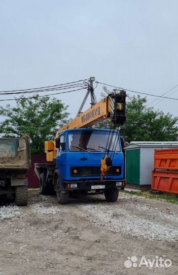 Аренда и услуги автокрана, 17.4 т, 13 м, с гуськом 7 м