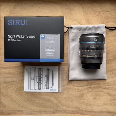 Оъектив Sirui Night Walker 24mm T1.2 S35 RF Mount