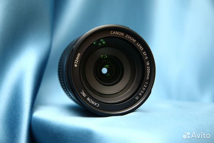 Canon EF-S 18-200 f/3.5-5.6 IS без стаба