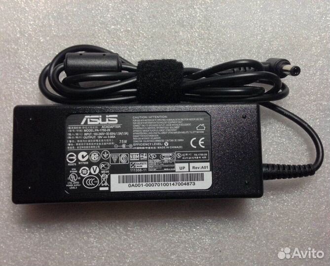 Блок питания Asus 19V 3.95A 75W 5.5x2.5 (адаптер)