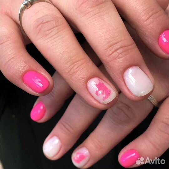 Маникюр/наращивание на дому