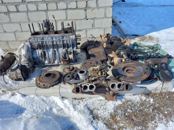 Двигатель на газель 402 в разборе без гбц и поршне