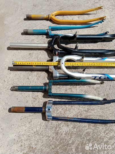 Вилки, рамы,рули, выносы, подседелы