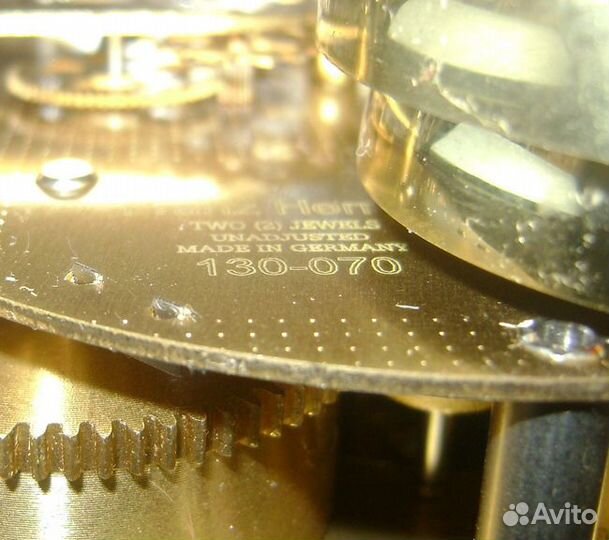 Старинные коллекционные каминные часы 19 век герма