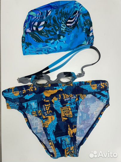 Плавки, шапочки, очки для плавания