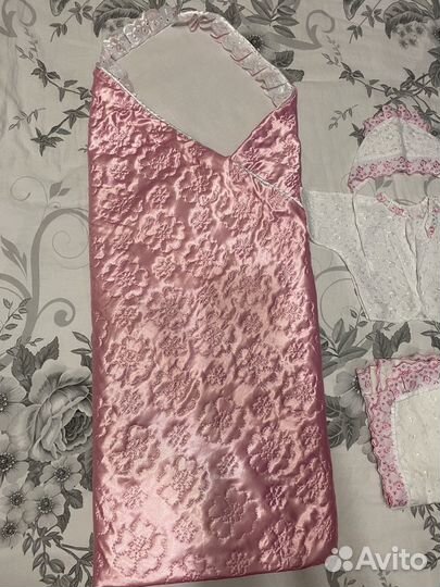 Конверт на выписку для девочки лето