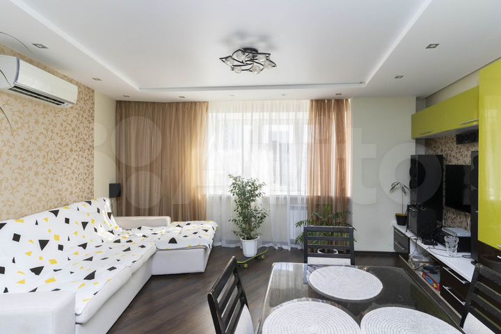 2-к. квартира, 75,2 м², 8/15 эт.