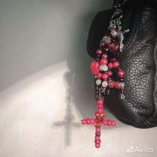 Брелок/обвес на сумку готический Y2K