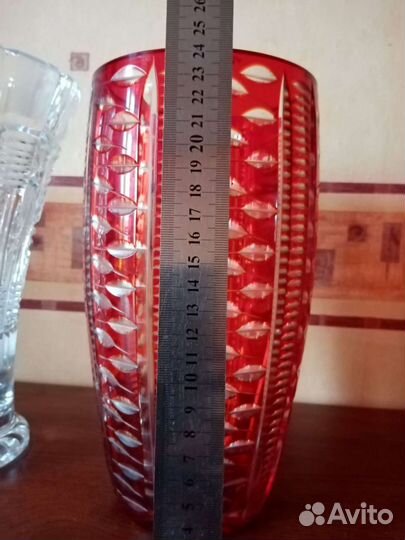 Ваза из хрусталя