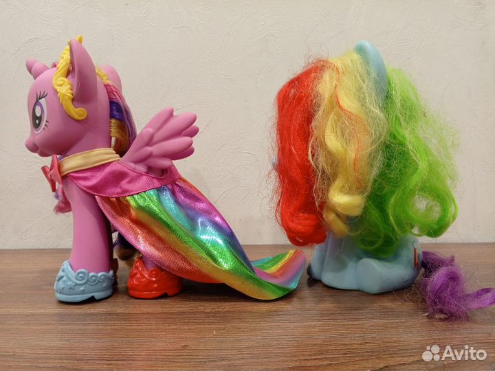 3 My Little Pony лот игрушки пакетом