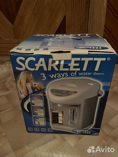 Чайник термопот scarlett