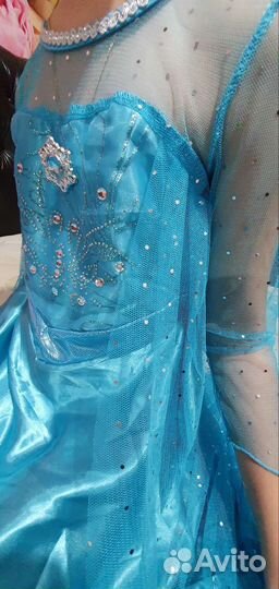 Платье эльзы 134 140