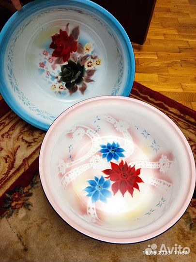 Тазы эмалированные ссср/Китай