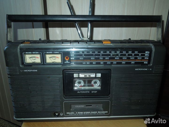 Магнитола Meridia TR-806LS 80-гг Швейцария