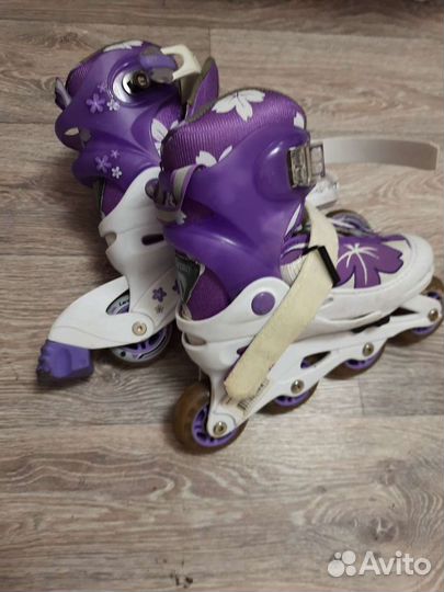 Ролики раздвижные, 2 пары