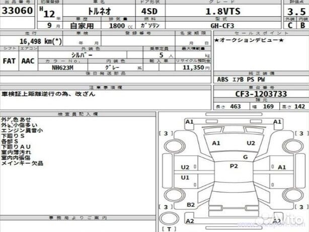 Радиатор Honda Torneo CF3 F18B 2000/9