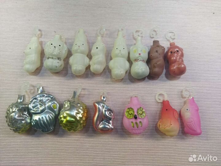 Елочные игрушки СССР