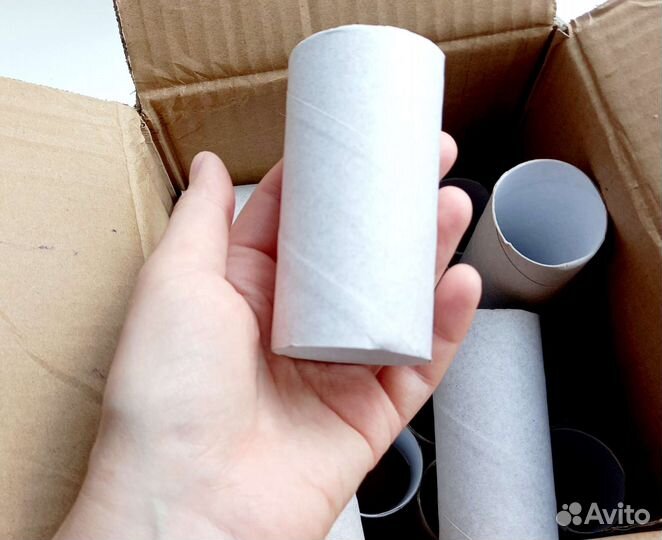 Втулки от туалетной бумаги