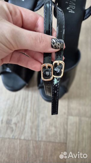 Стрипы босоножки двойки Sahara ice