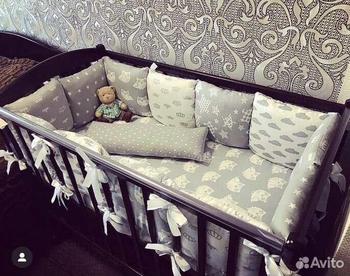 Детская кроватка Кубаньлесстрой Василек + матрас