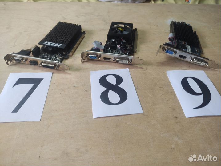 Видеокарты б/у / переходник DVI-VGA