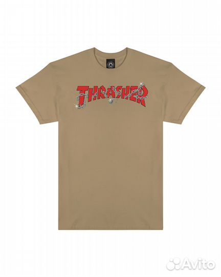 Thrasher Chains by Daniel Shepard Tee футболка