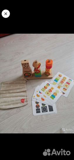 Занимательные книги и сортер 3+