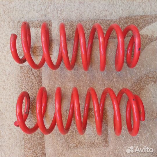 Пружины задние с занижением -30мм на солярис 2