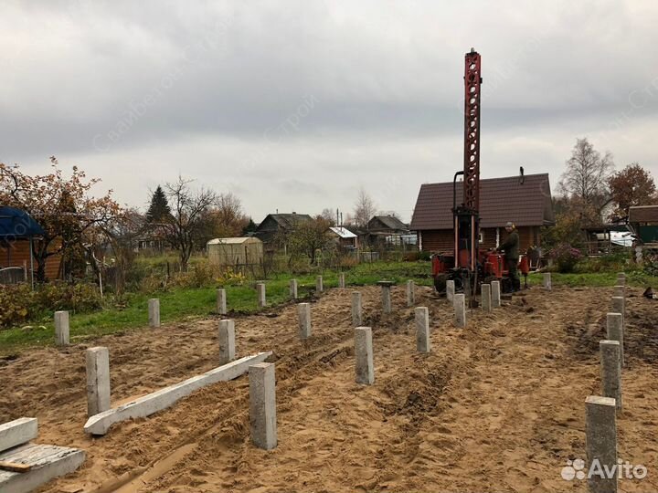 Забивные железобетонные сваи