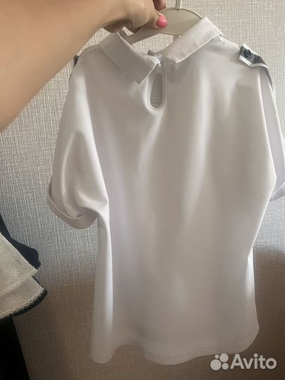 Стильная рубашка из вискозы оверсайз 146