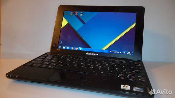 Нетбук Lenovo 10 дюйм/4 пот/2Gb/HDD 320/4 час
