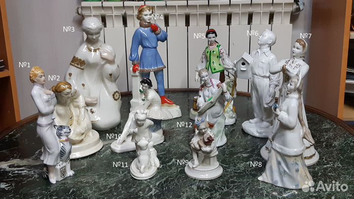 Фарфоровая статуэтка
