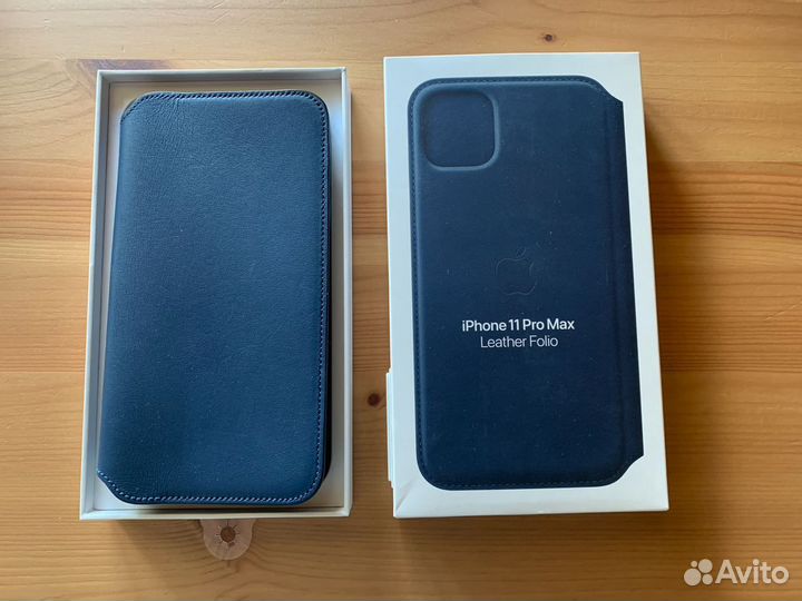 Чехол оригинальный кожанный iPhone 11 Pro Max