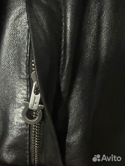 Кожаная куртка мужская Salvatore Ferragamo