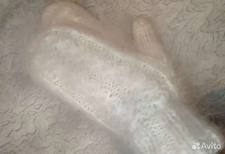 Варежки пуховые