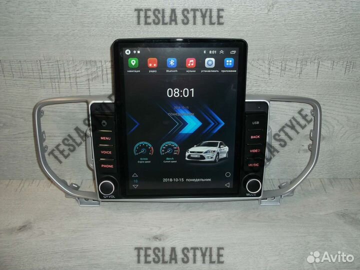 Магнитола Kia Sportage 4 Tesla 2/32 Android GPS