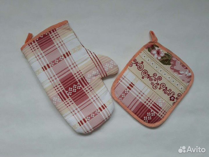 Новый набор фартук рукавичка прихватка