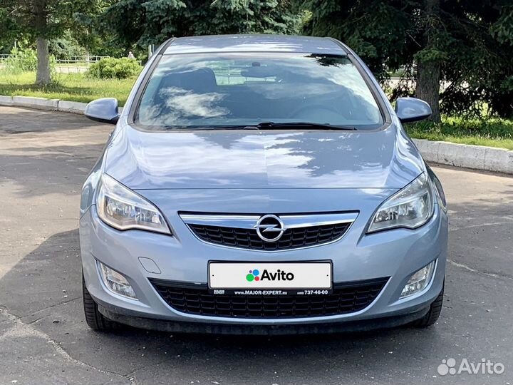 Opel Astra 1.6 AT, 2011, 131 500 км