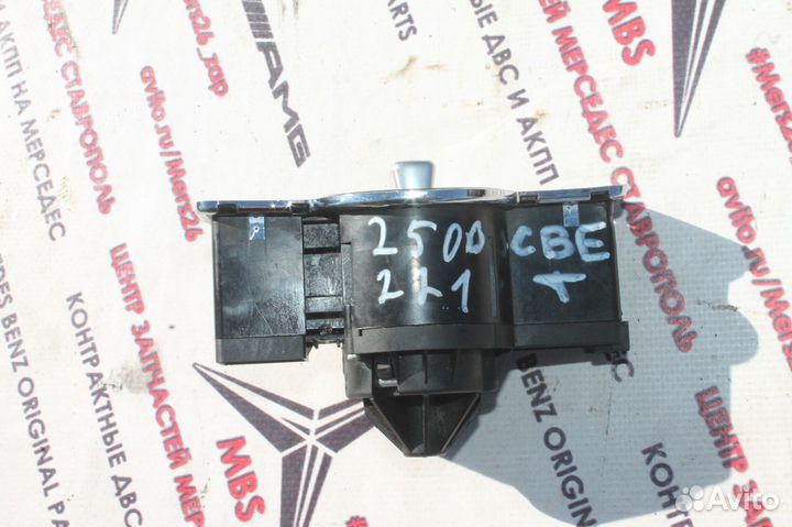 Блок регулировки света w221 Mercedes