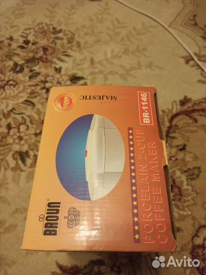 Кофеварка braun