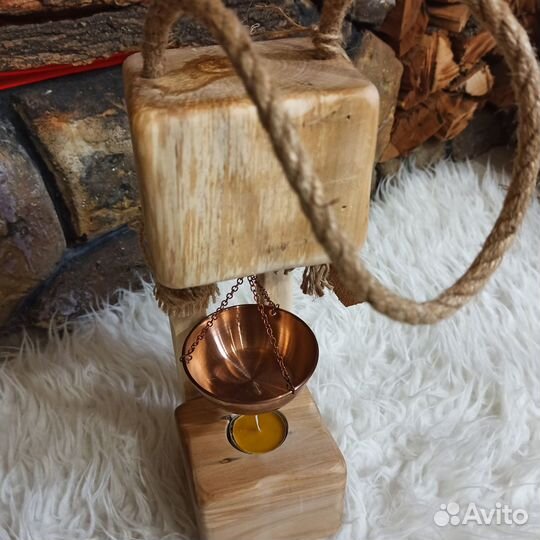 Подсвечник-аромалампа в винтажном стиле