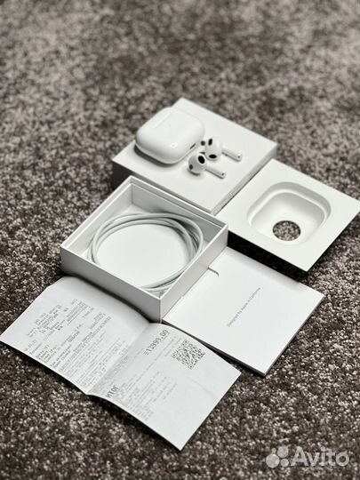 Наушники AirPods 3. Оригинал с чеком