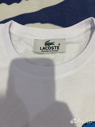 Футболка новая Lacoste