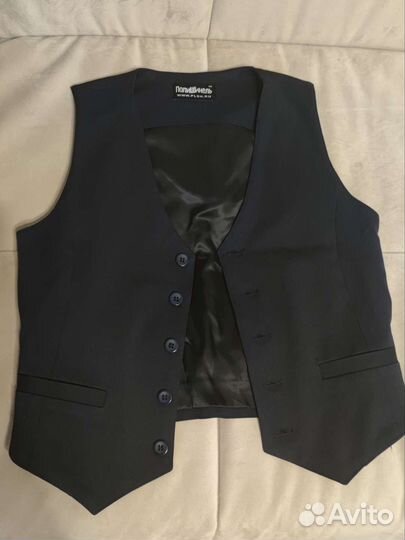 Школьная форма синяя для мальчика 134