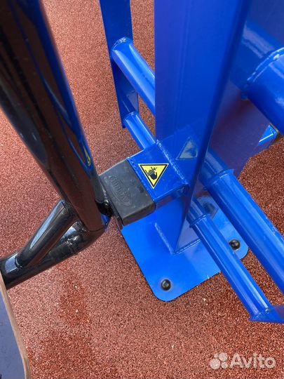 Уличный тренажер жим ногами двойной AVU013