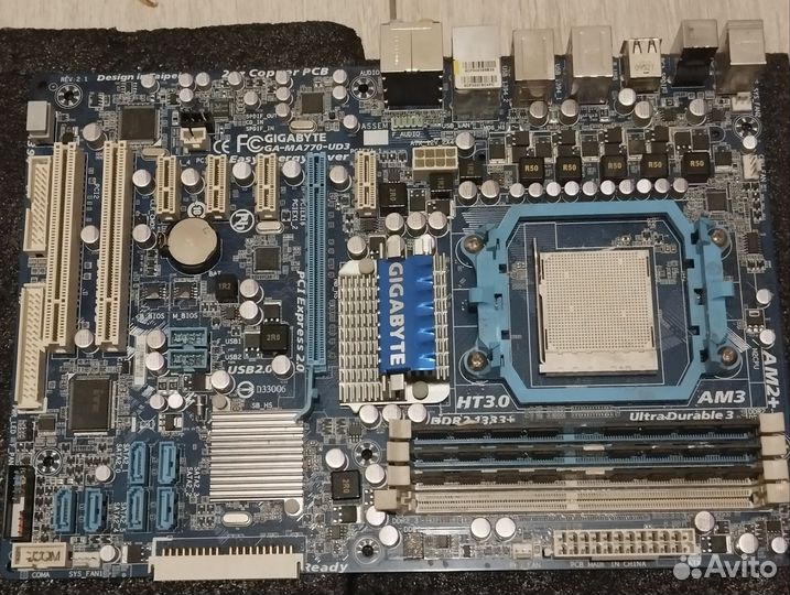 Материнская плата gigabyte ga ma 770 ud3