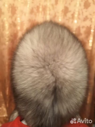 Шапка зимняя меховая женская песец