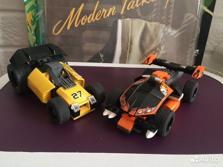 Лего машинки rasers 7971, 8490